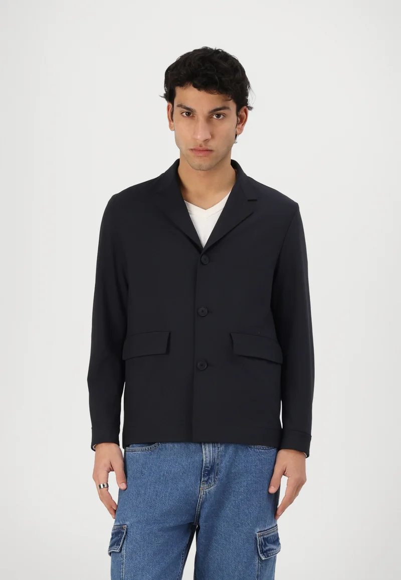 Discount BOSS CARPER FLAPS - Blazer jacket dark blue Clothing Suits & Tailoring Blazer jackets