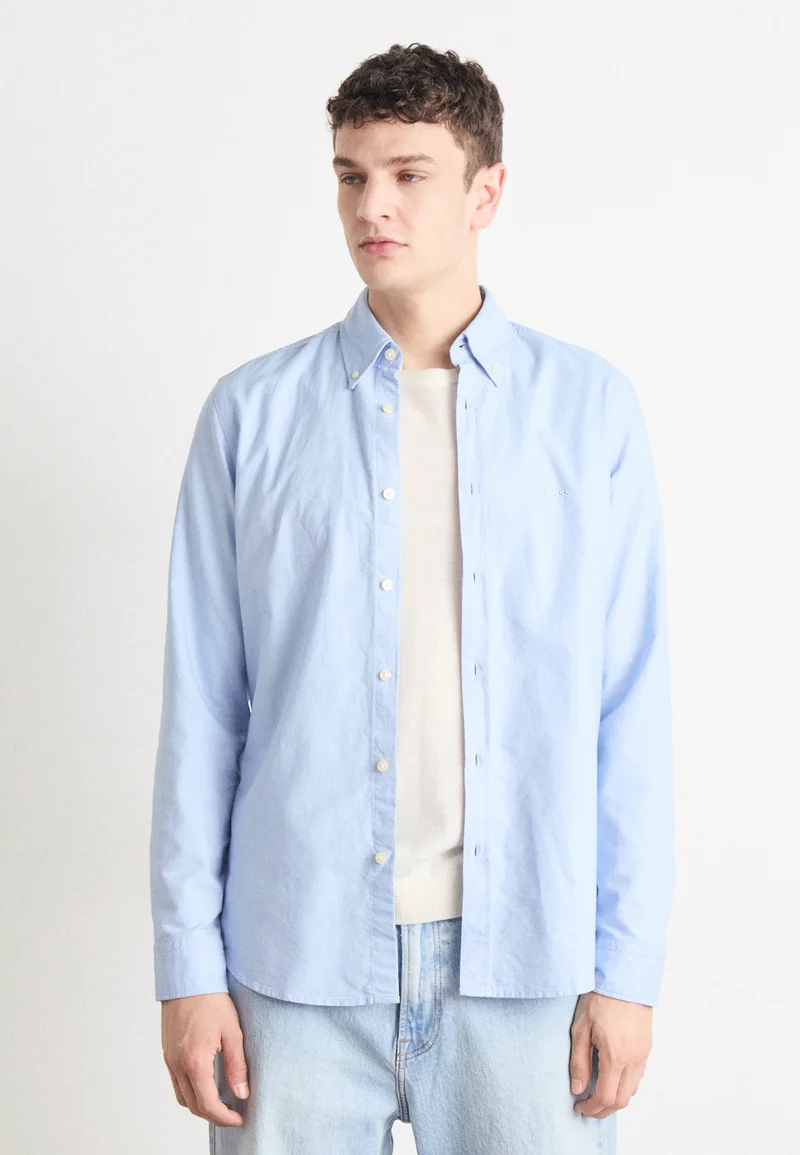 cheap prices BOSS RICKERT - Shirt open blue Clothing Shirts Casual Shirts