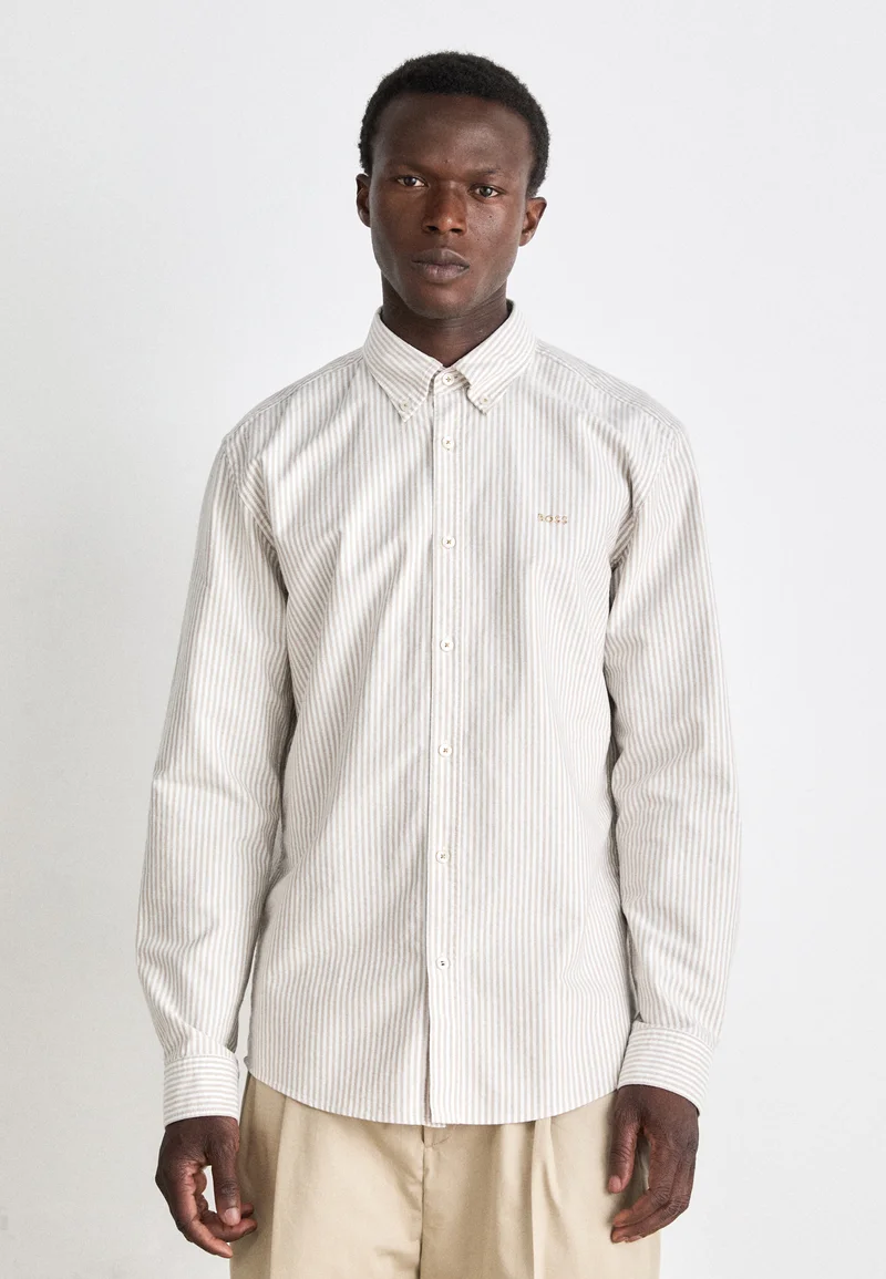 Sale USA Online BOSS ROAN - Shirt open beige Clothing Sale Shirts Business Shirts