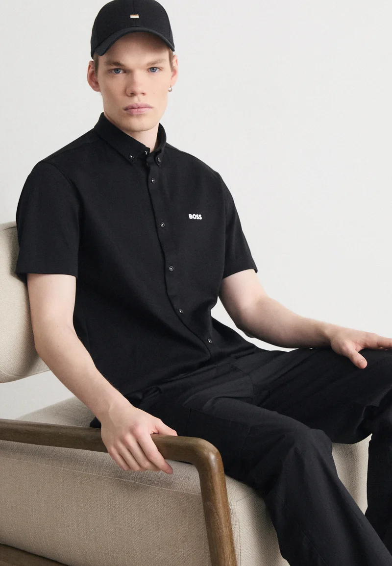 various design BOSS MOTION - Shirt black Clothing Sale Shirts Business Shirts