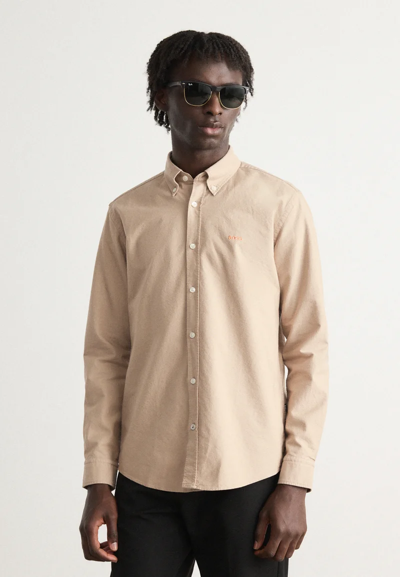 finest selection BOSS ROAN - Shirt light beige Clothing Shirts Casual Shirts