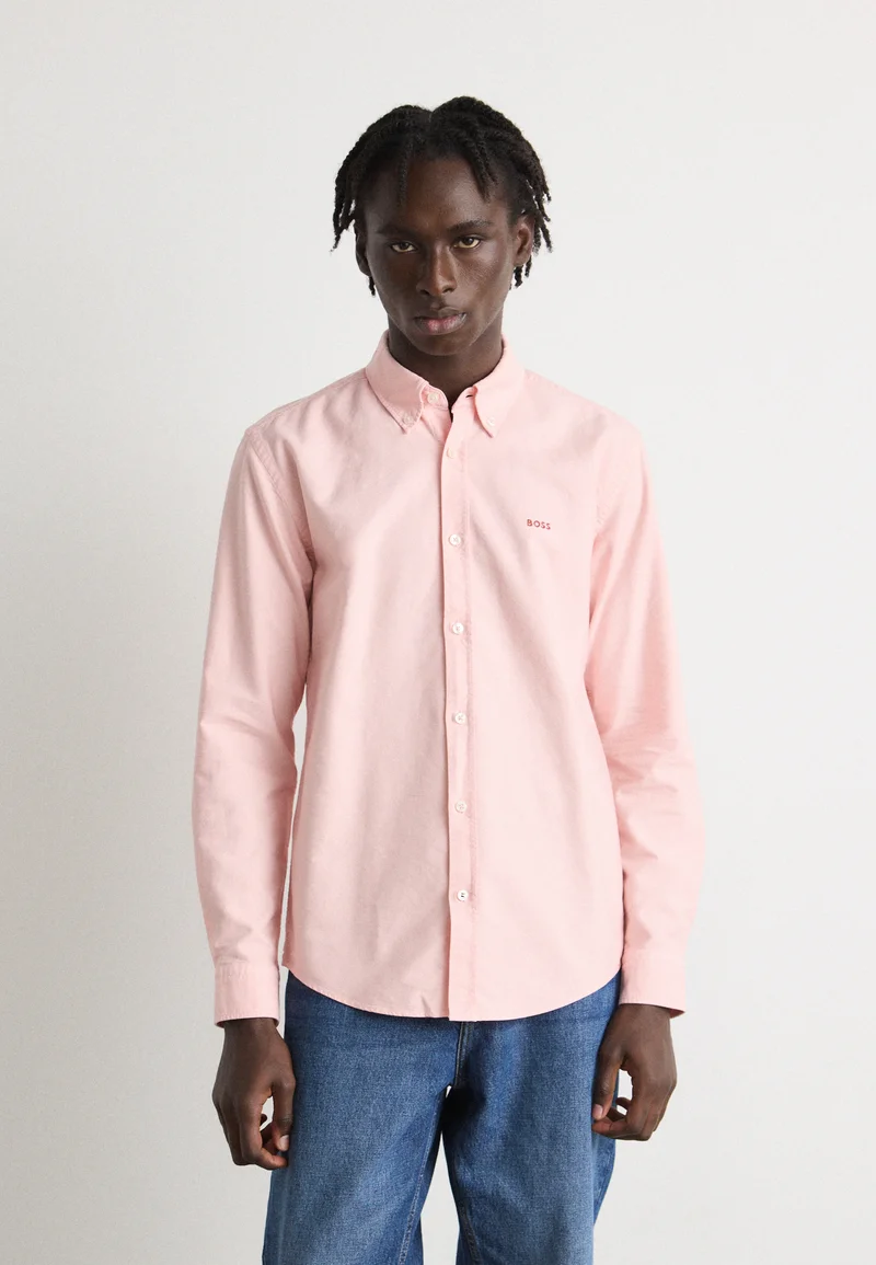 Discount BOSS ROAN - Shirt light pastel pink Clothing Shirts Casual Shirts