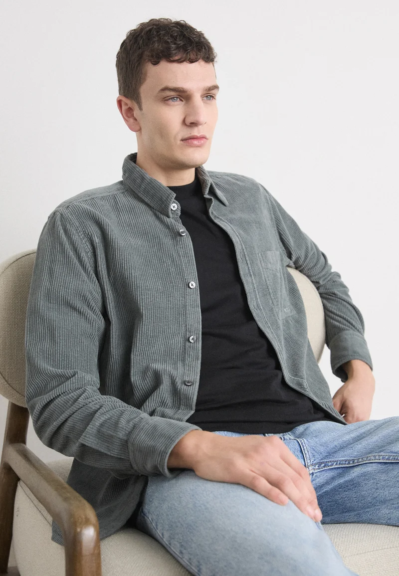 famous brand BOSS RELEGANT - Shirt open grey Clothing Sale Shirts Business Shirts