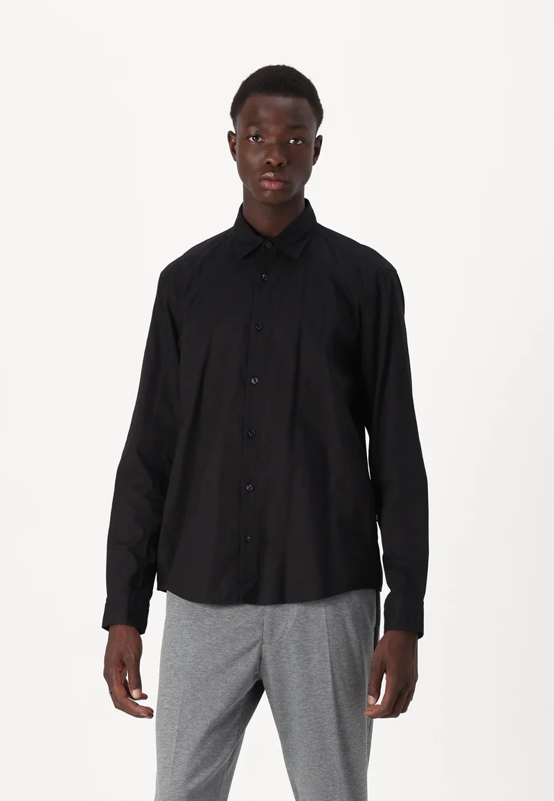 enjoy great discount BOSS LIAM KENT - Formal shirt black Clothing Sale Shirts Business Shirts