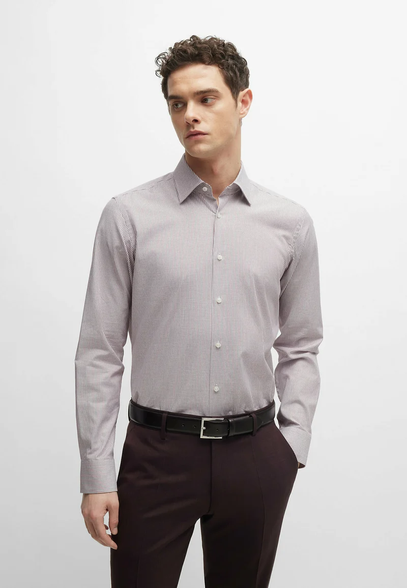 official shop BOSS JOE-KENT - Formal shirt dark red six Clothing Sale Shirts Business Shirts