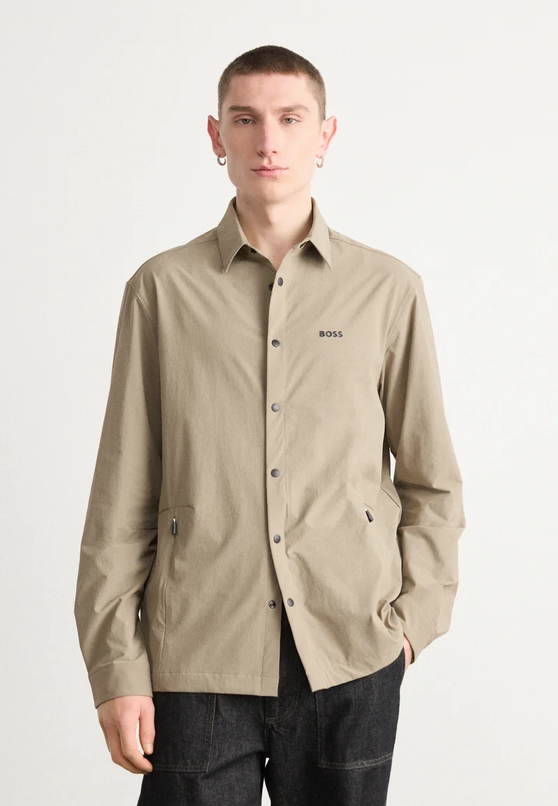 Outlet Store BOSS BASIN - Shirt light pastel green Clothing Shirts Casual Shirts