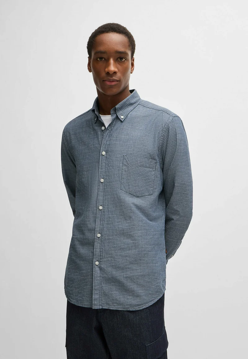 competitive price BOSS RICKERT  - Shirt open blue four Clothing Sale Shirts Business Shirts