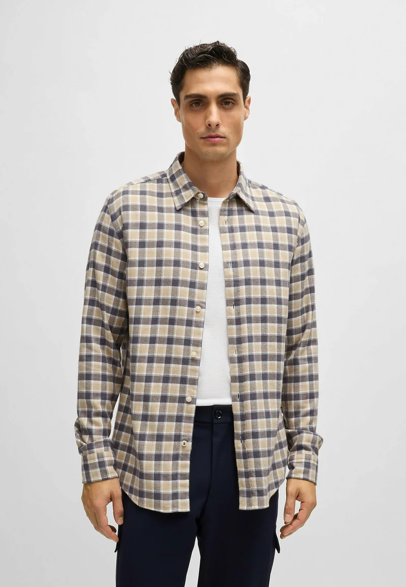 Best Discount Price BOSS ROAN KENT - Shirt light beige five Clothing Shirts Casual Shirts