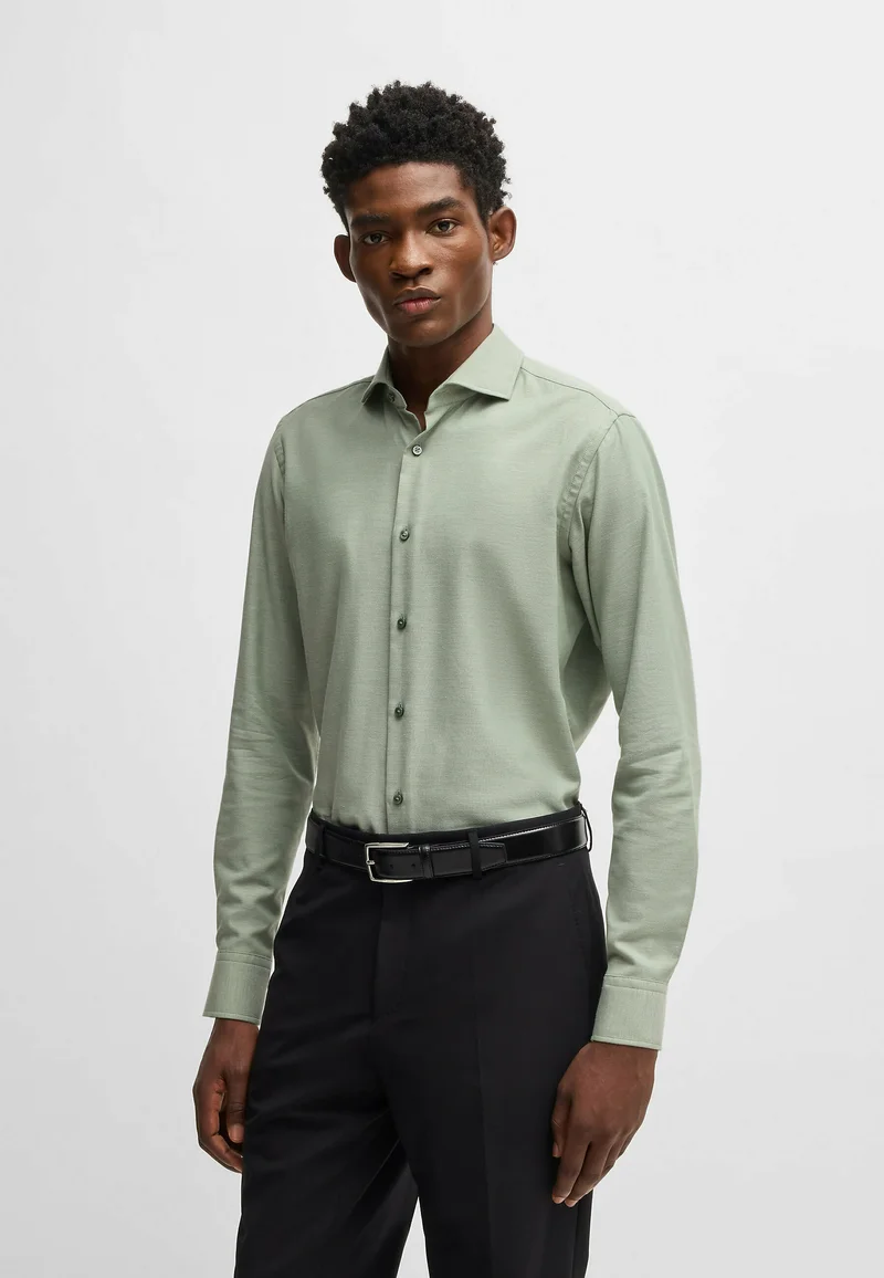 Free Shipping BOSS JOE SPREAD - Formal shirt light green Clothing Sale Shirts Business Shirts