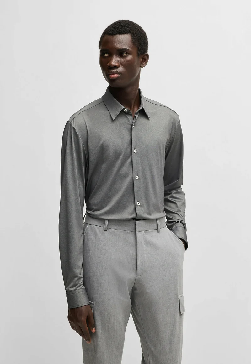 officially authorized BOSS P-ROAN  - Shirt black one Clothing Shirts Casual Shirts
