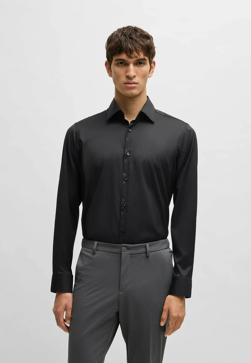cheapest price BOSS JOE KENT - Shirt black one Clothing Shirts Casual Shirts