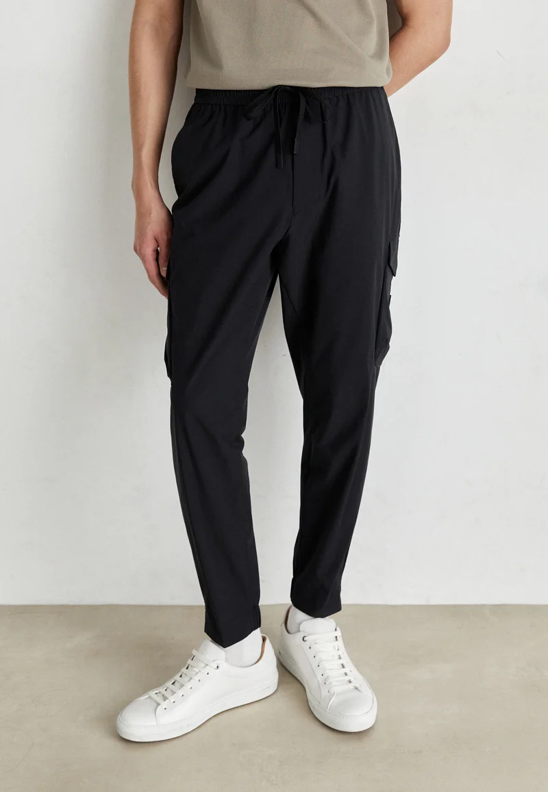 wholesale dealer BOSS URBANEX - Cargo trousers black Clothing Trousers Cargo trousers