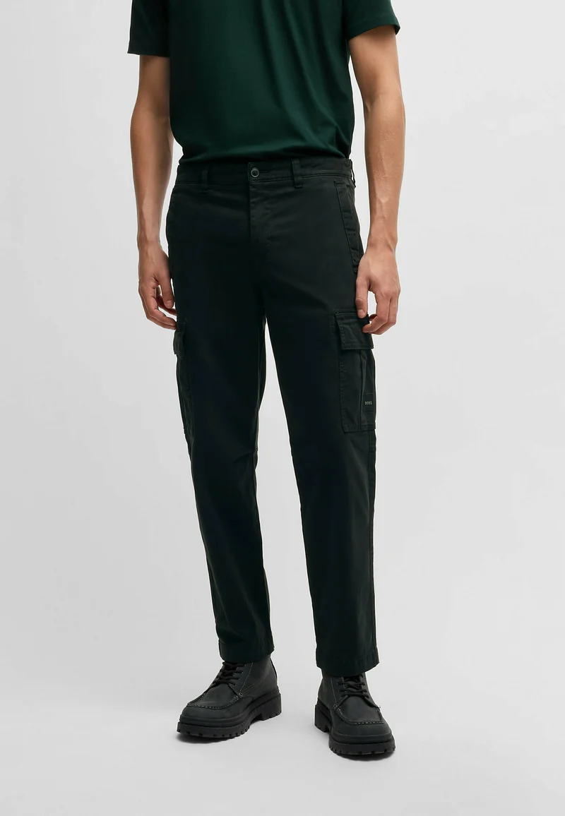 USA Sale Online Store BOSS SISLA - Cargo trousers black one Clothing Trousers Cargo trousers