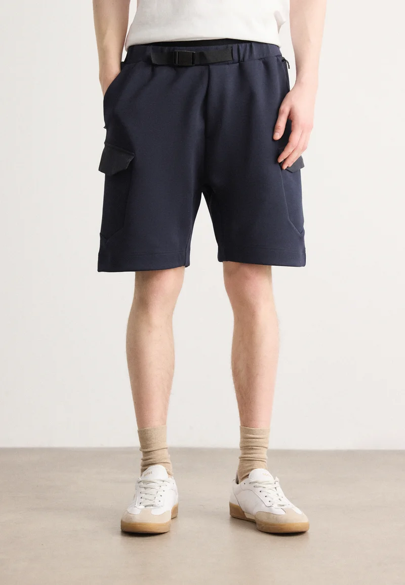 Hottest New Styles BOSS HARIQ GLAMPING - Tracksuit bottoms dark blue Clothing Shorts Casual Shorts