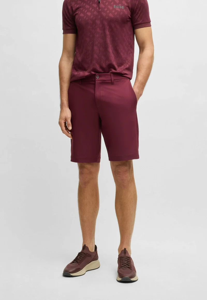 Retailer BOSS COMMUTER - Shorts red four Clothing Casual Shorts