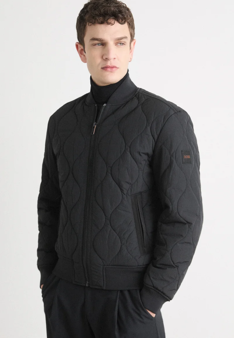 Best Selling Clearance BOSS OSTRONG - Bomber Jacket black Clothing Sale Jackets Gilet Bomber Jackets