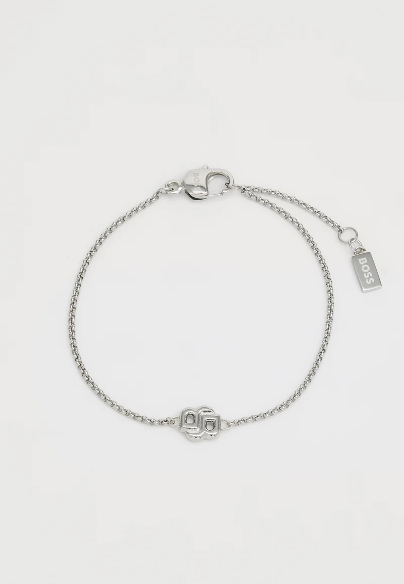 prestigious BOSS DOUBLE B PETIT - Bracelet silver-coloured Accessories Jewellery Bracelets