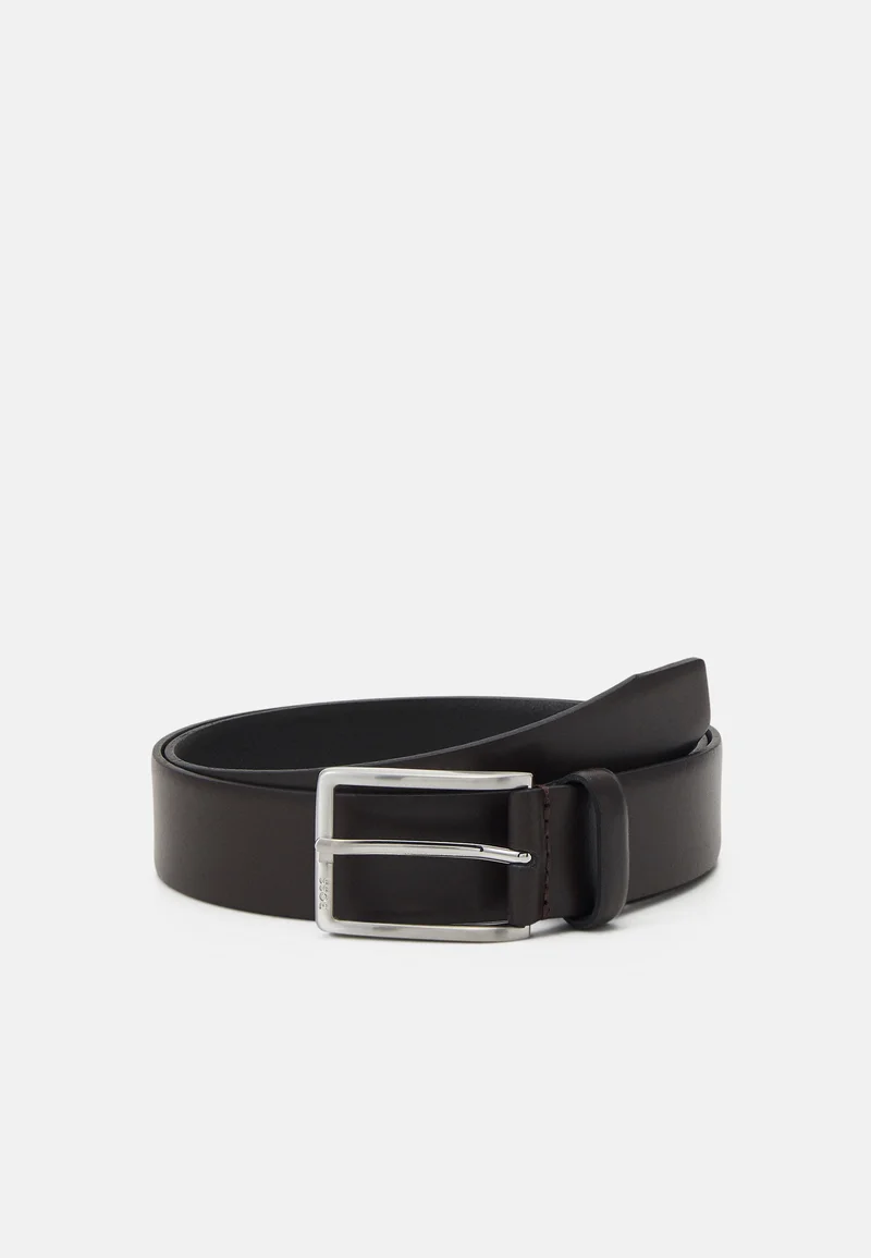 delicate colors BOSS ERMAN - Belt business dark brown Accessories Belts Braided belt