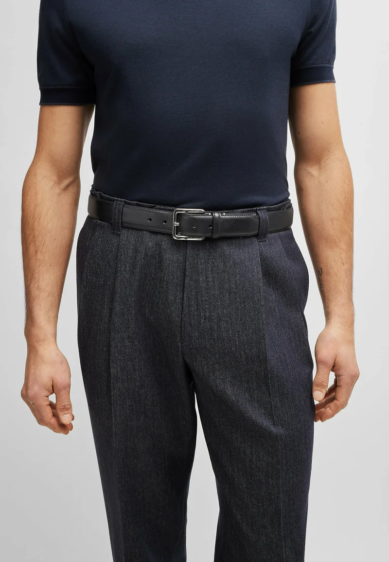 high-tech materials BOSS LARS-ST - Belt black one Accessories Belts Casual belts