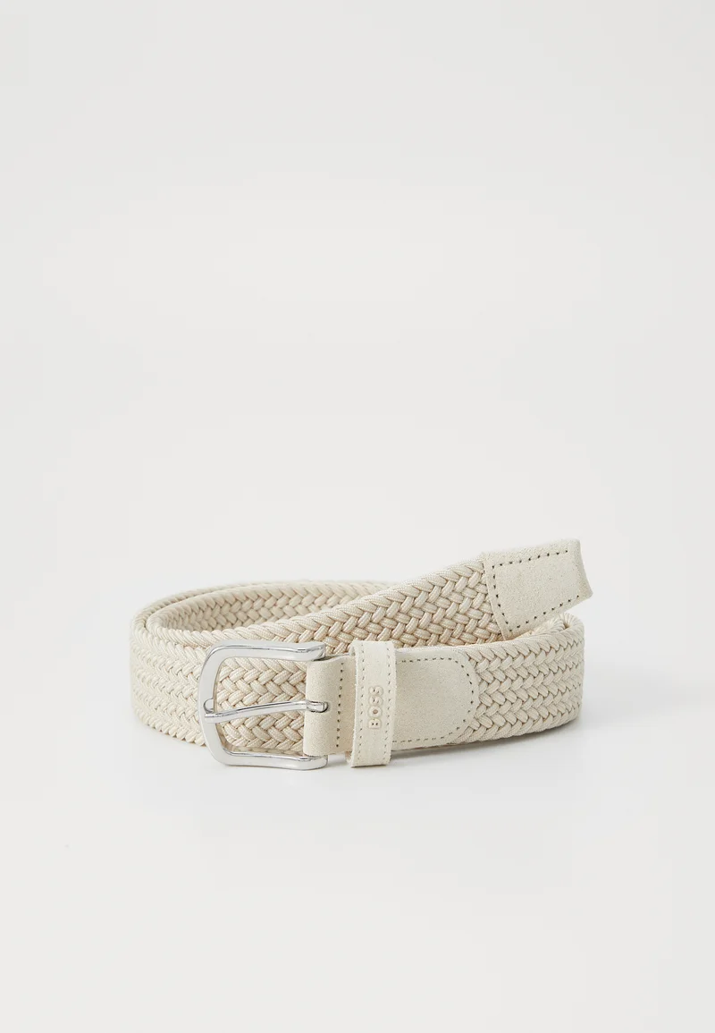 Clearance Prices BOSS SASH - Belt open beige Accessories Belts Casual belts