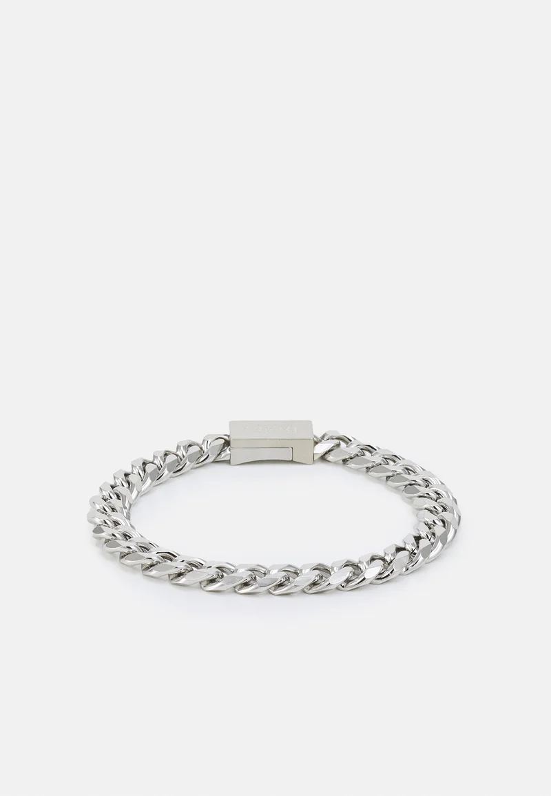 world-wide renown BOSS CHAIN FOR HIM - Bracelet silver-coloured Accessories Jewellery Bracelets