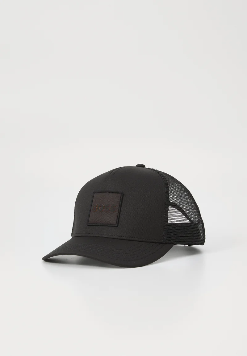 online leading retailer BOSS ELLIOT - Cap black Accessories Beanies, hats & caps Caps
