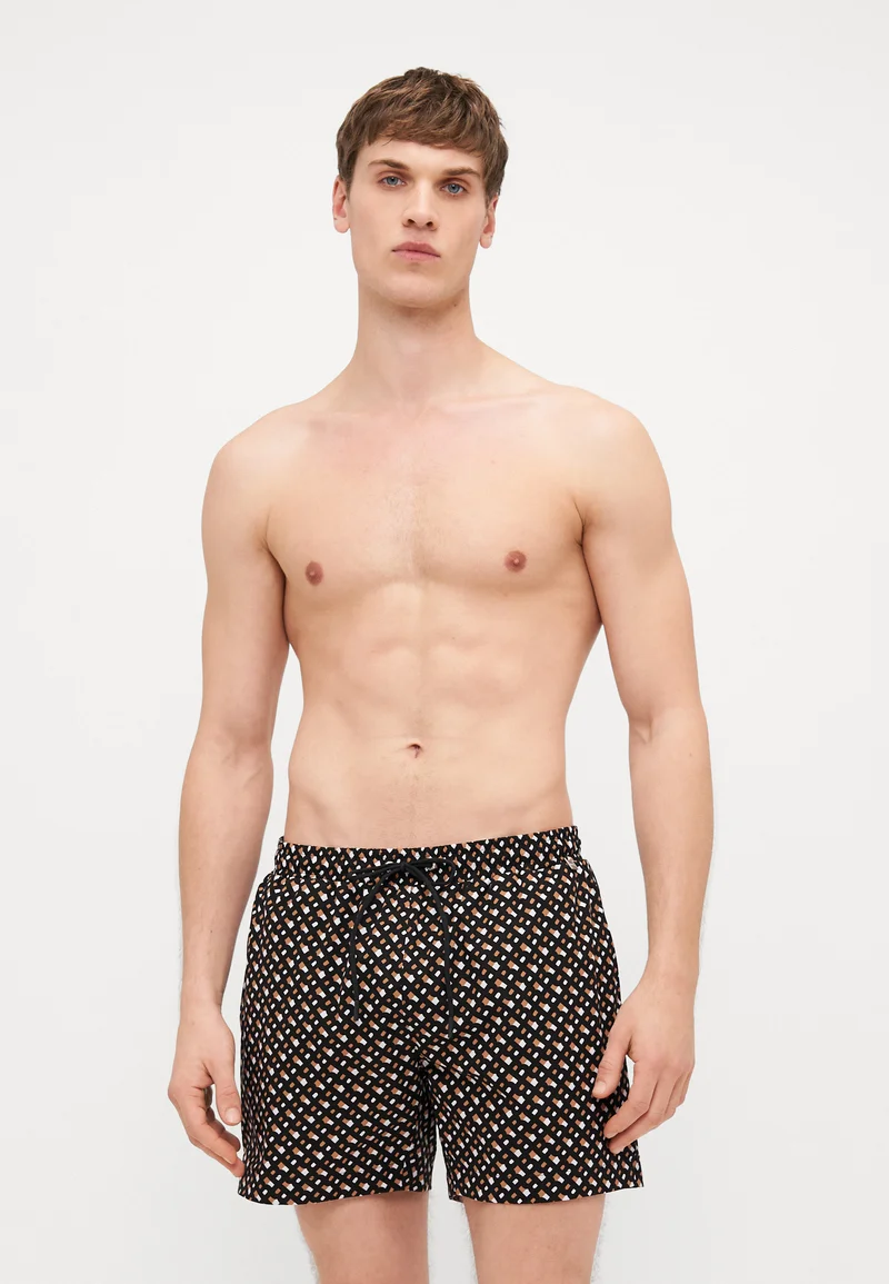 Buy Online BOSS MANU NEW - Swimming shorts black Clothing Swimwear Swim trunks Briefs