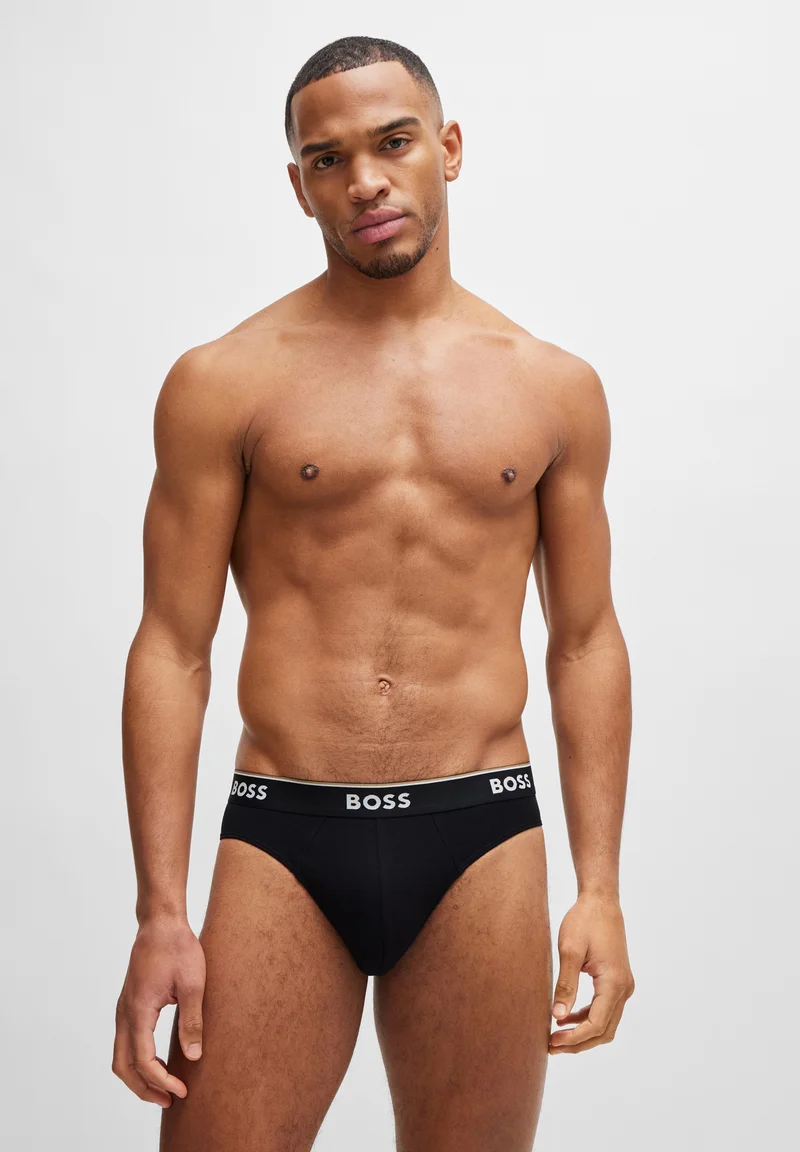 100% Satisfaction Guarantee BOSS BRIEF POWER 3 PACK - Briefs black Clothing Underwear & Socks Underpants Boxer shorts