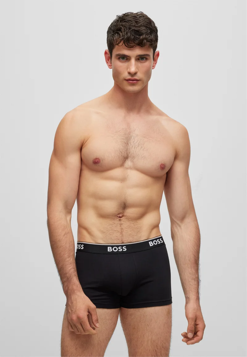 wide varieties BOSS TRUNK POWER 3 PACK - Pants black Clothing Sale Underwear & Socks Bathrobes Boxer briefs