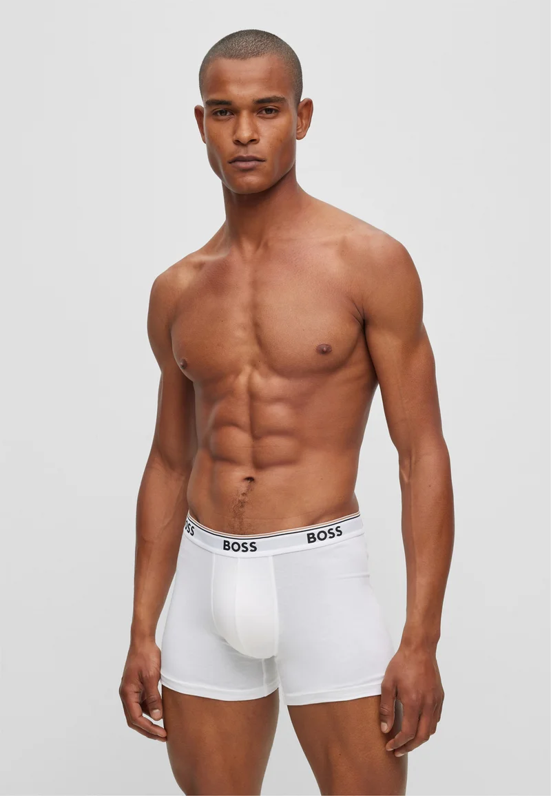 Superior Quality BOSS POWER 3 PACK - Pants white Clothing Sale Underwear & Socks Bathrobes Boxer briefs