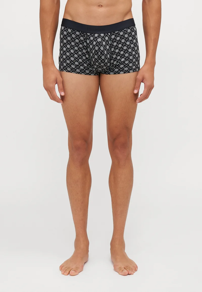 Excellent quality BOSS TRUNK 24 PRINT - Pants black Clothing Sale Underwear & Socks Bathrobes Boxer briefs