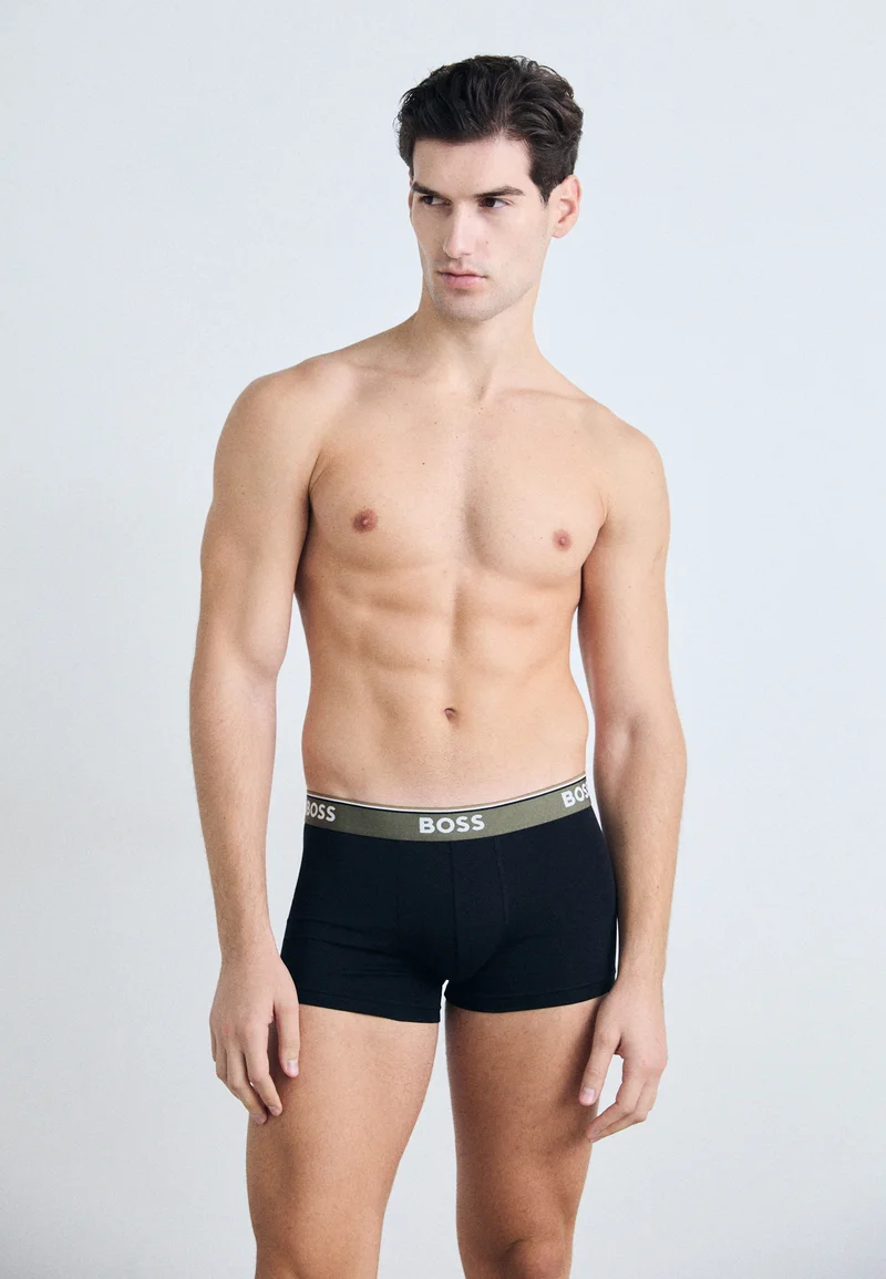 On Sale BOSS TRUNK POWER 3 PACK - Pants black Clothing Underwear & Socks Underpants Boxer shorts
