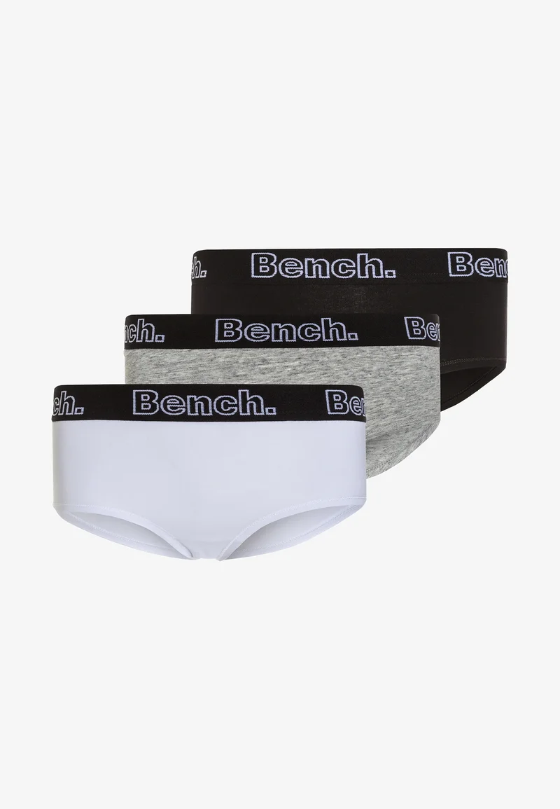 Classic Styles Bench 3 PACK - Pants black/grey/white Clothing Underwear & Nightwear Underwear Bras & bustiers