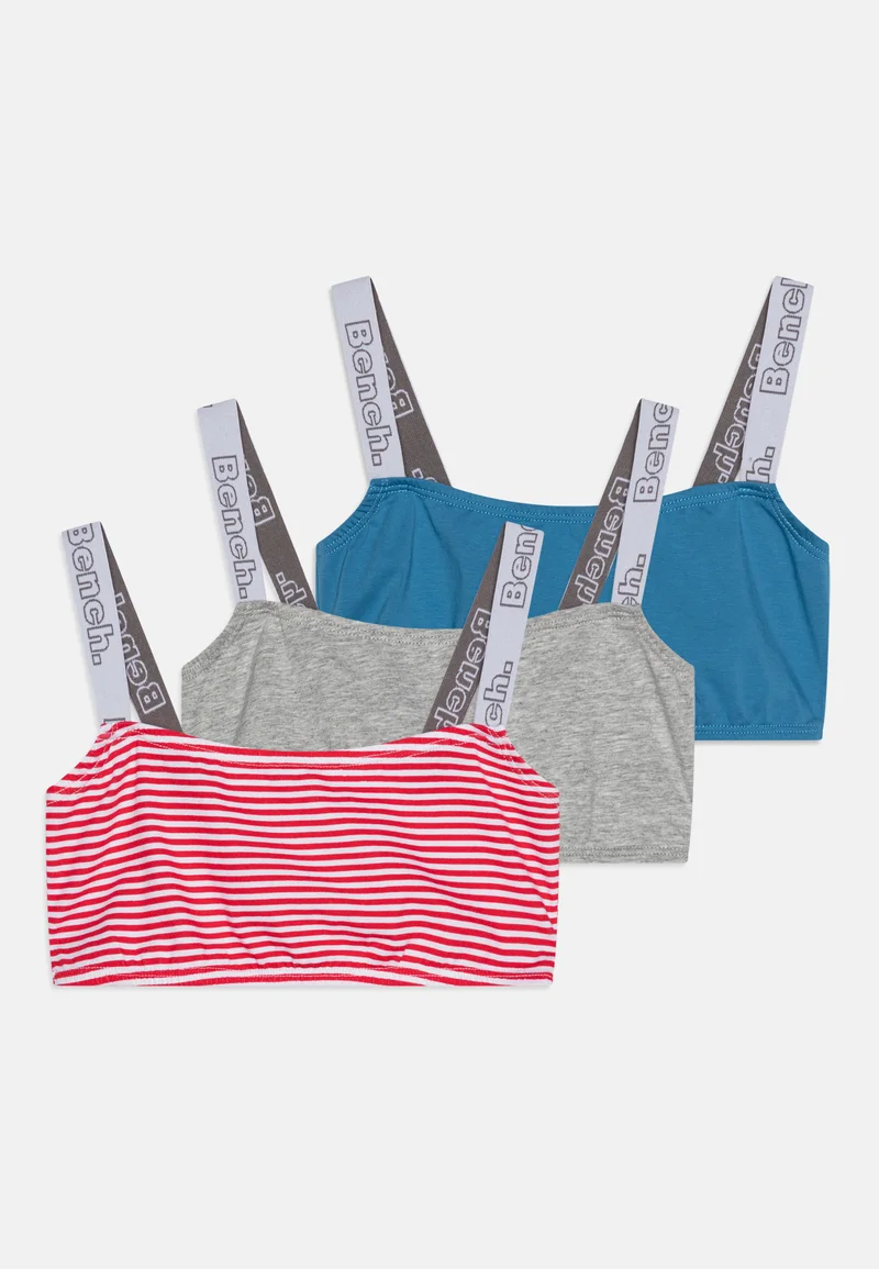 Outlet Factory Online Store Bench 3 PACK - Bustier blue/grey Clothing Underwear & Nightwear Bathrobes Bras & bustiers