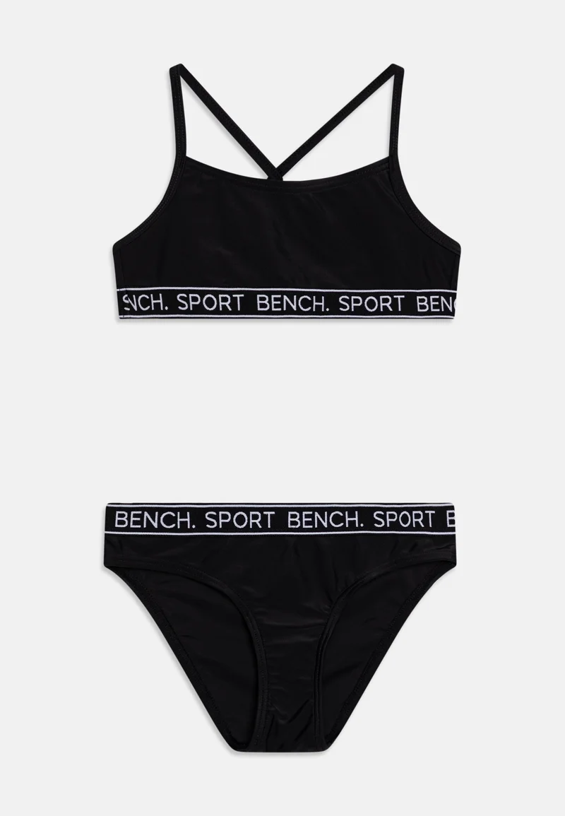 high-end Bench BUSTIER BIKINI SET - Bikini black Clothing Swimwear Bikinis