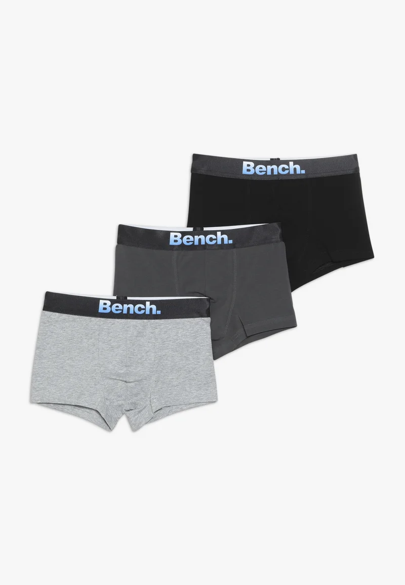 premium selection Bench BOXER 3 PACK - Pants anthrazit/grey/black Clothing Underwear & Nightwear Underwear Bras & bustiers