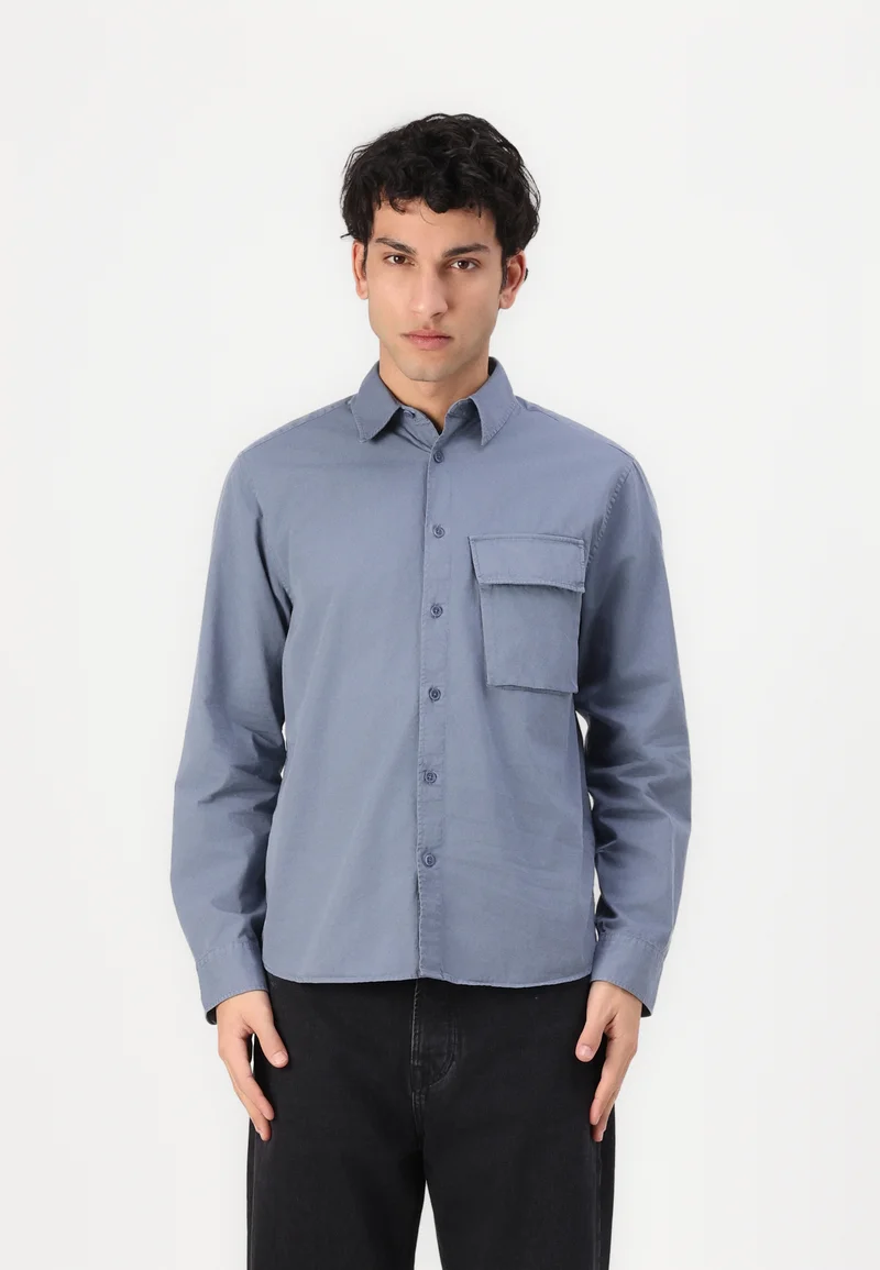 Cheapest Belstaff SCALE SHIRT - Shirt blue flint Clothing Sale Shirts Business Shirts
