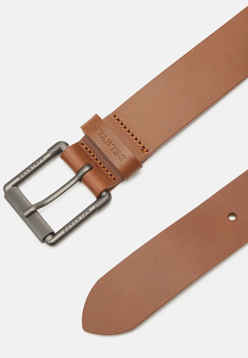 Buy Online Belstaff ROLLER BUCKLE UNISEX - Belt earth brown Accessories Sale Belts Braided belt