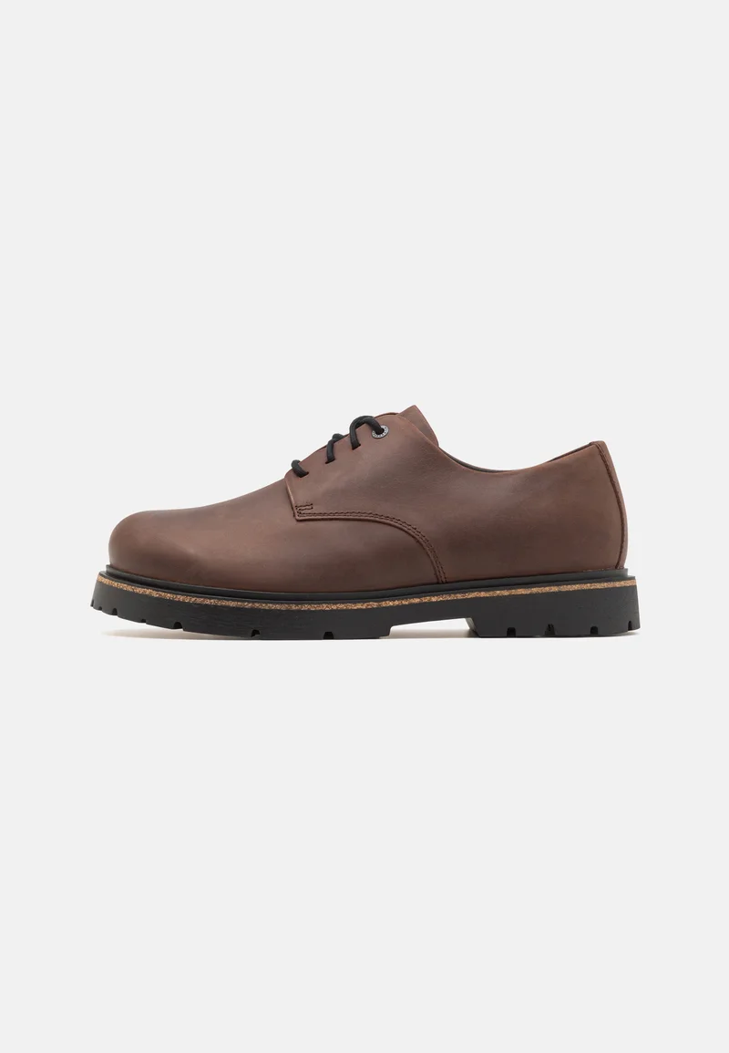 luxurious Collection Birkenstock HIGHWOOD LACE REGULAR - Casual lace-ups habanna Shoes Sale Lace-up shoes Boat shoes