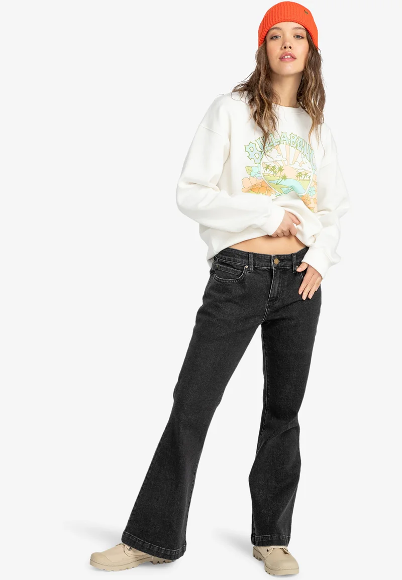 luxury fashion brands Billabong GET ALON AMPLE  - Flared Jeans bsd Streetwear Sale Streetwear Clothing Socks Bootcut & Flared