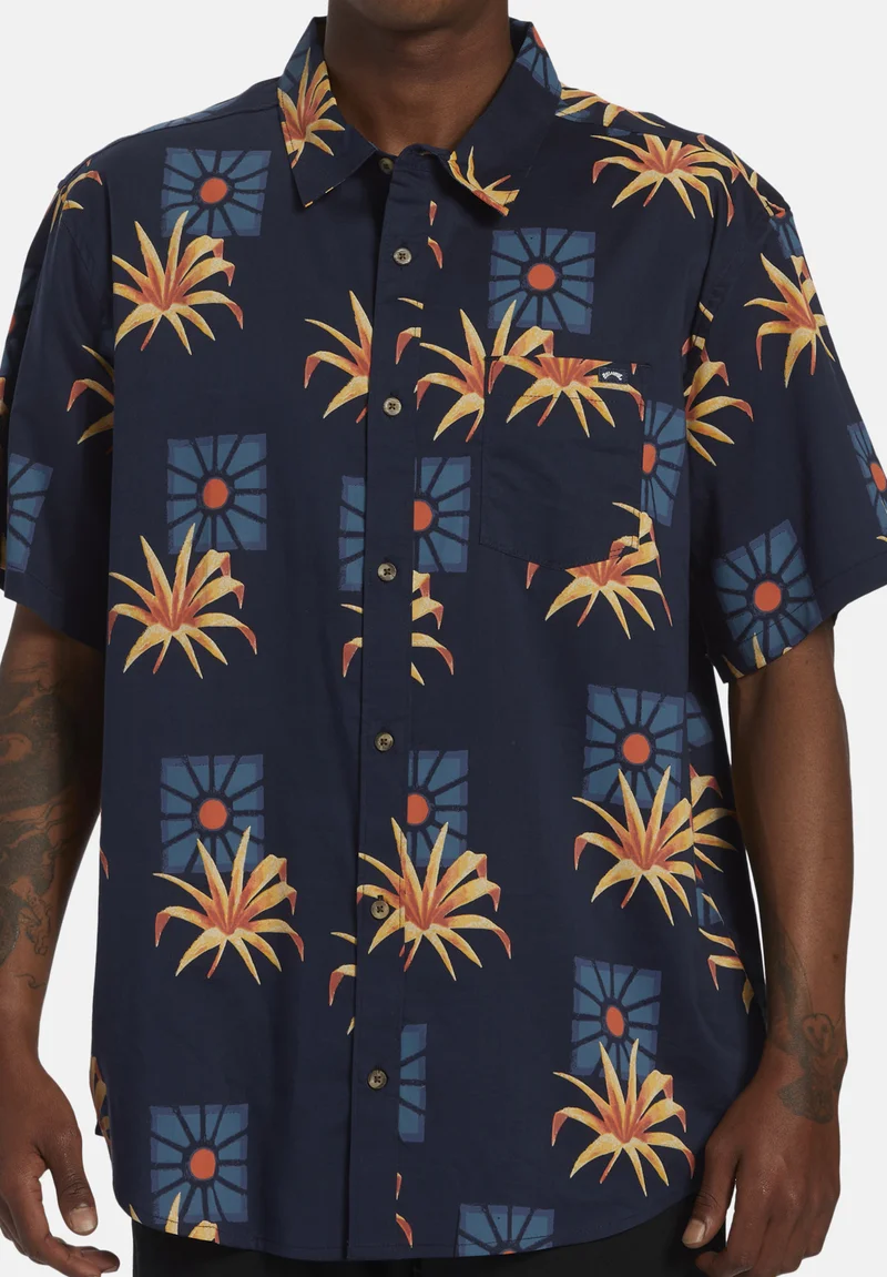 unique Billabong SUNDAYS - KURZÄRMLIGES Shirt navy Clothing Sale Shirts Business Shirts