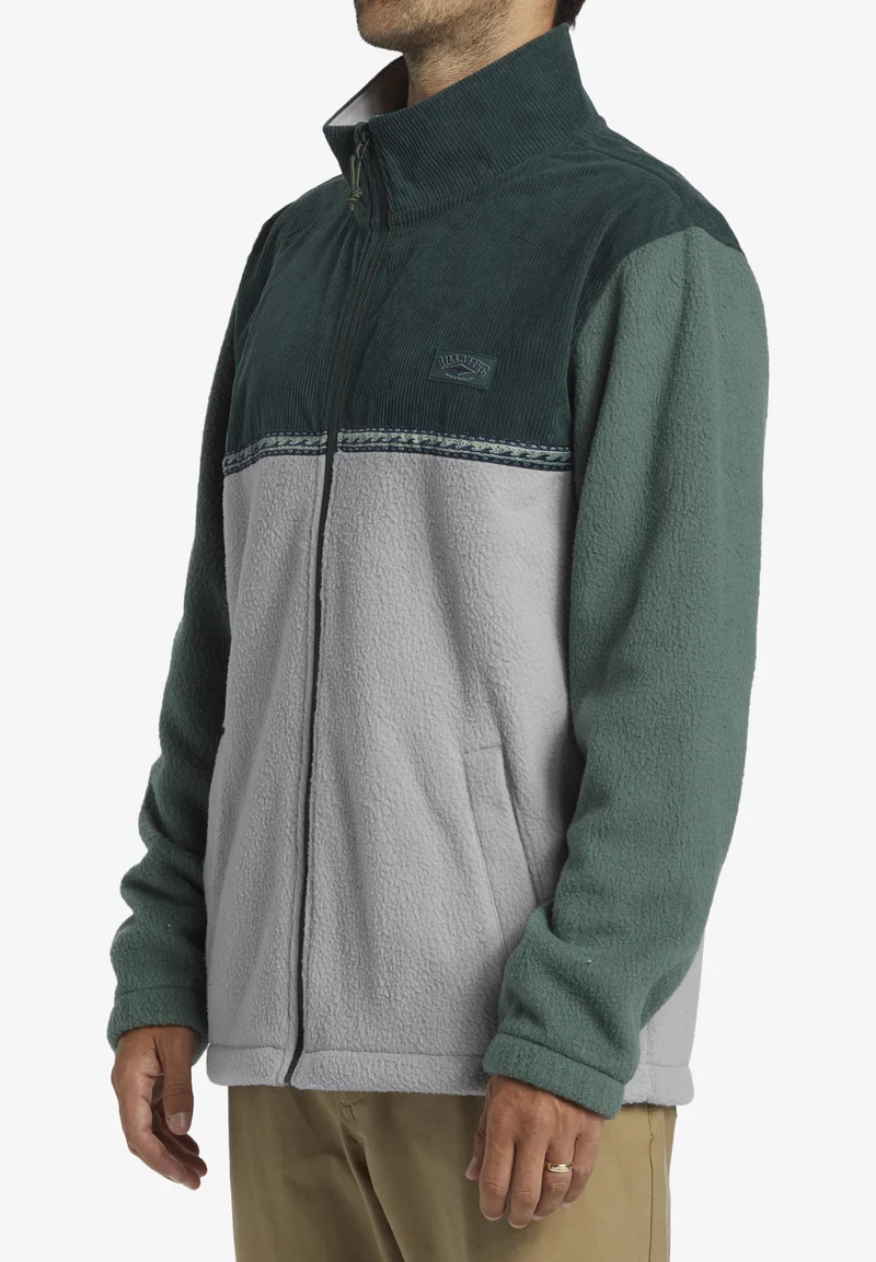 No Sale Tax Billabong BOUNDARY TRAIL ZIP - Cardigan forest green Streetwear Sale Streetwear Clothing Swimwear Cardigans