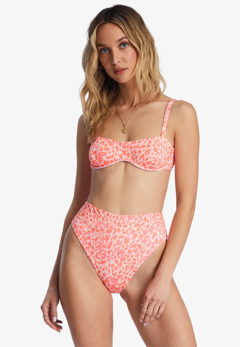 reasonable price Billabong LEI LOW OLIVIA - Bikini top pink Clothing Swimwear Beach accessories Bikini tops