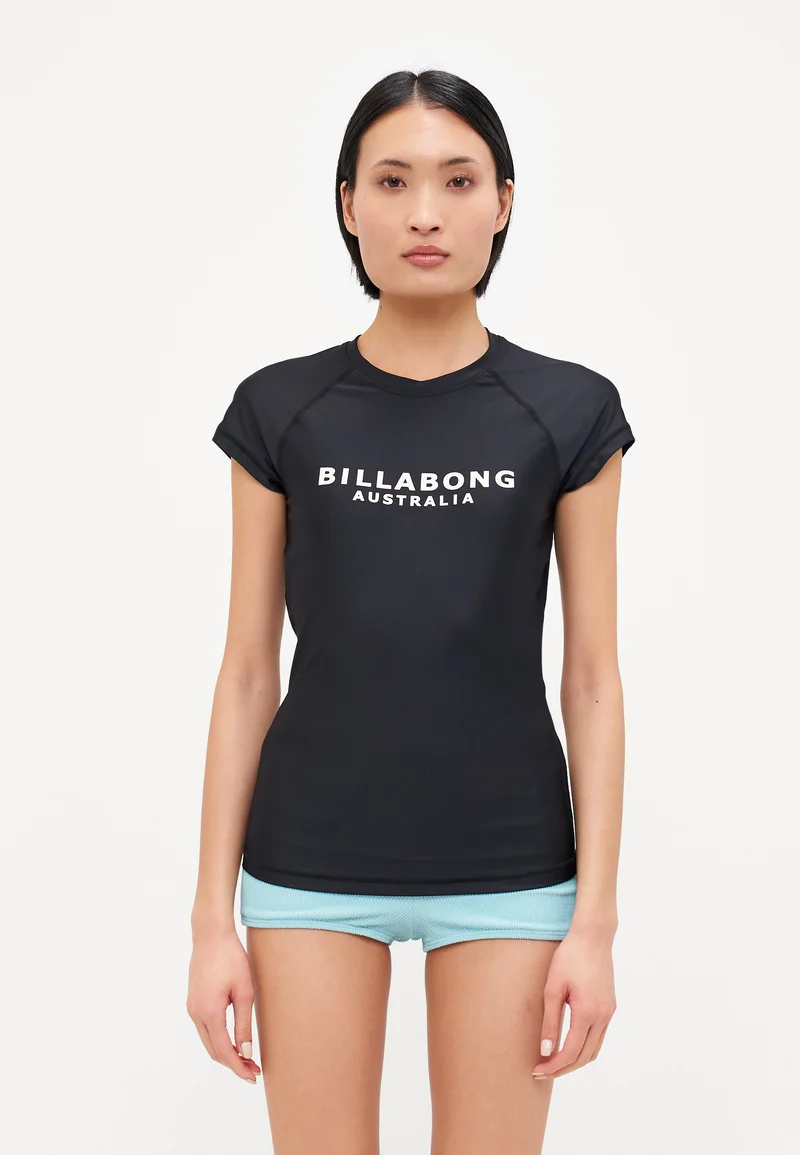 USA Discount Online Sale Billabong SOCIETY SHORT SLEEVE SUNSHIRT - Bikini top black Clothing Swimwear Bikinis Bikini sets