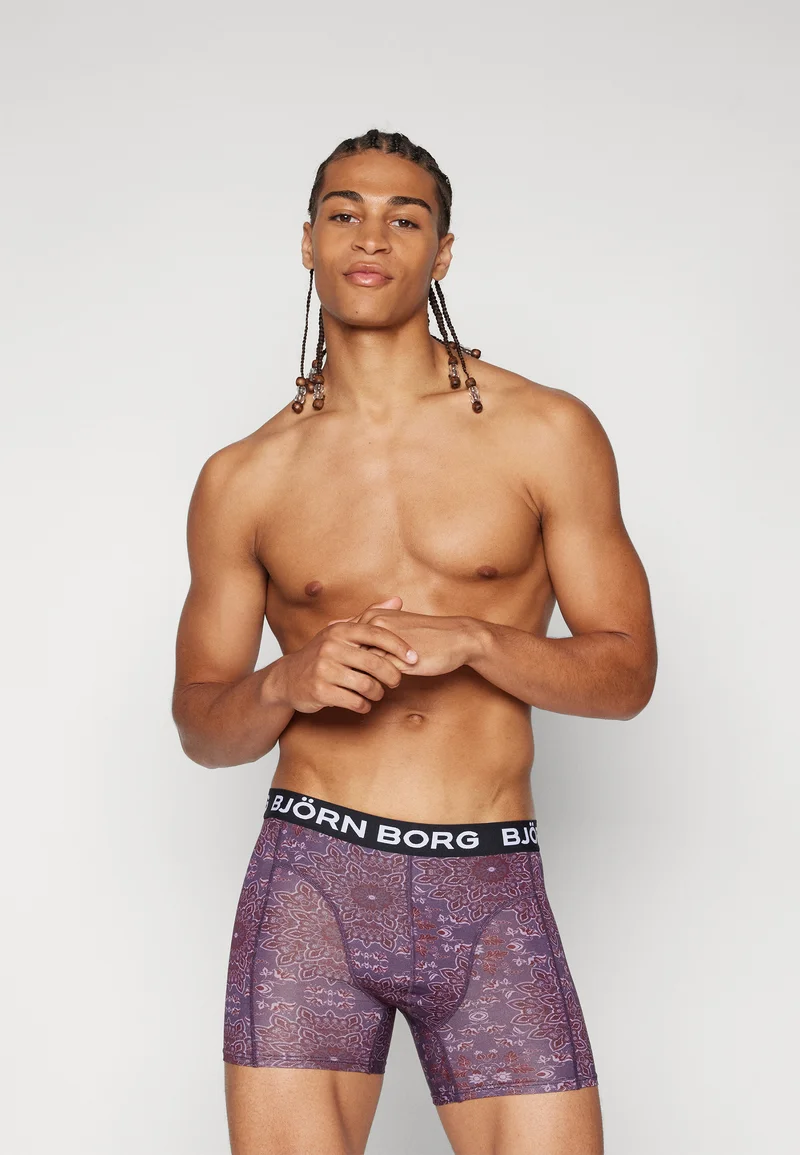 Fantastic savings Björn Borg BLEND BOXER 2 PACK - Pants black/bordeaux Clothing Sale Underwear & Socks Bathrobes Boxer briefs