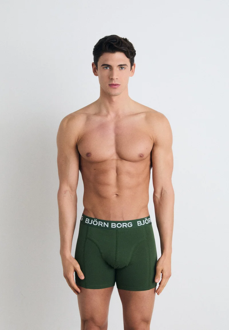 utterly stylish Björn Borg 9 PACK - Pants black/dark red/khaki Clothing Sale Underwear & Socks Bathrobes Boxer briefs