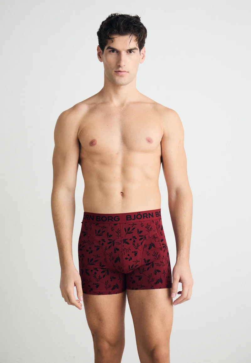 low price Björn Borg 5 PACK - Pants black/dark red/pink Clothing Sale Underwear & Socks Bathrobes Boxer briefs