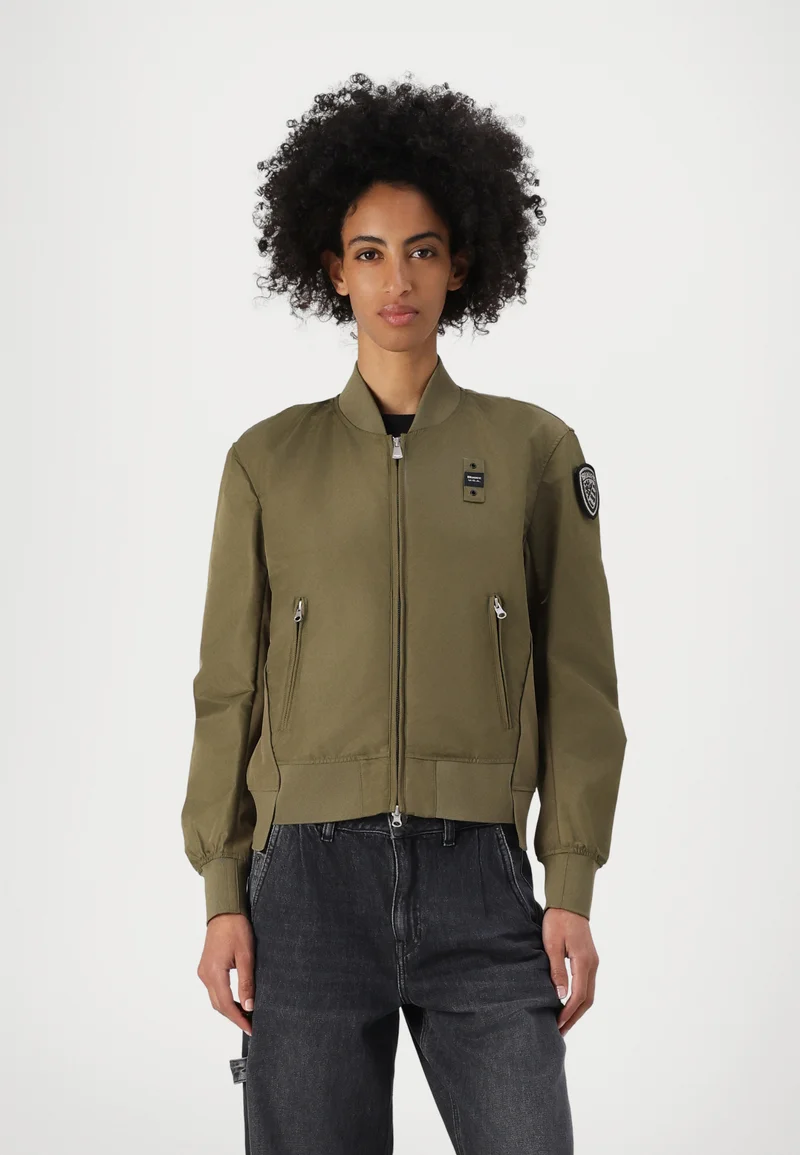 wide range Blauer LAURIE - Bomber Jacket verde militare Clothing Jackets & Blazers Bomber Jackets