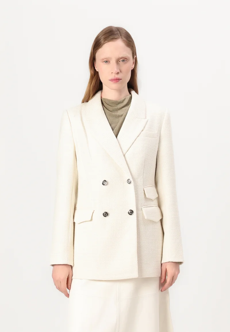 authentic quality Bruuns Bazaar PLATANUS LINDAY  - Blazer snow white Clothing Jackets & Blazers Blazers
