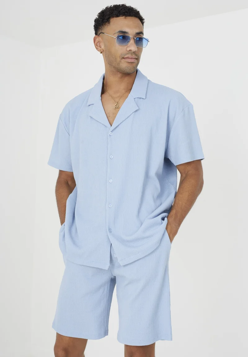 Sale UK Brave Soul Shirt - light blue Clothing Sale Shirts Business Shirts